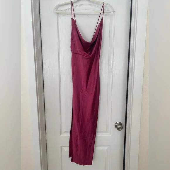magenta princess polly dress
